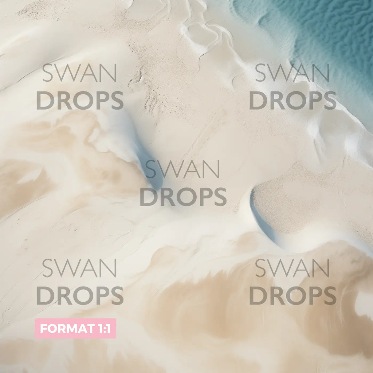 Fond photo Dunes Dorées Swan Drops