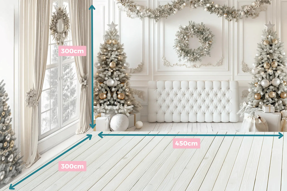 Fond photo Éclat Hivernal Swan Drops