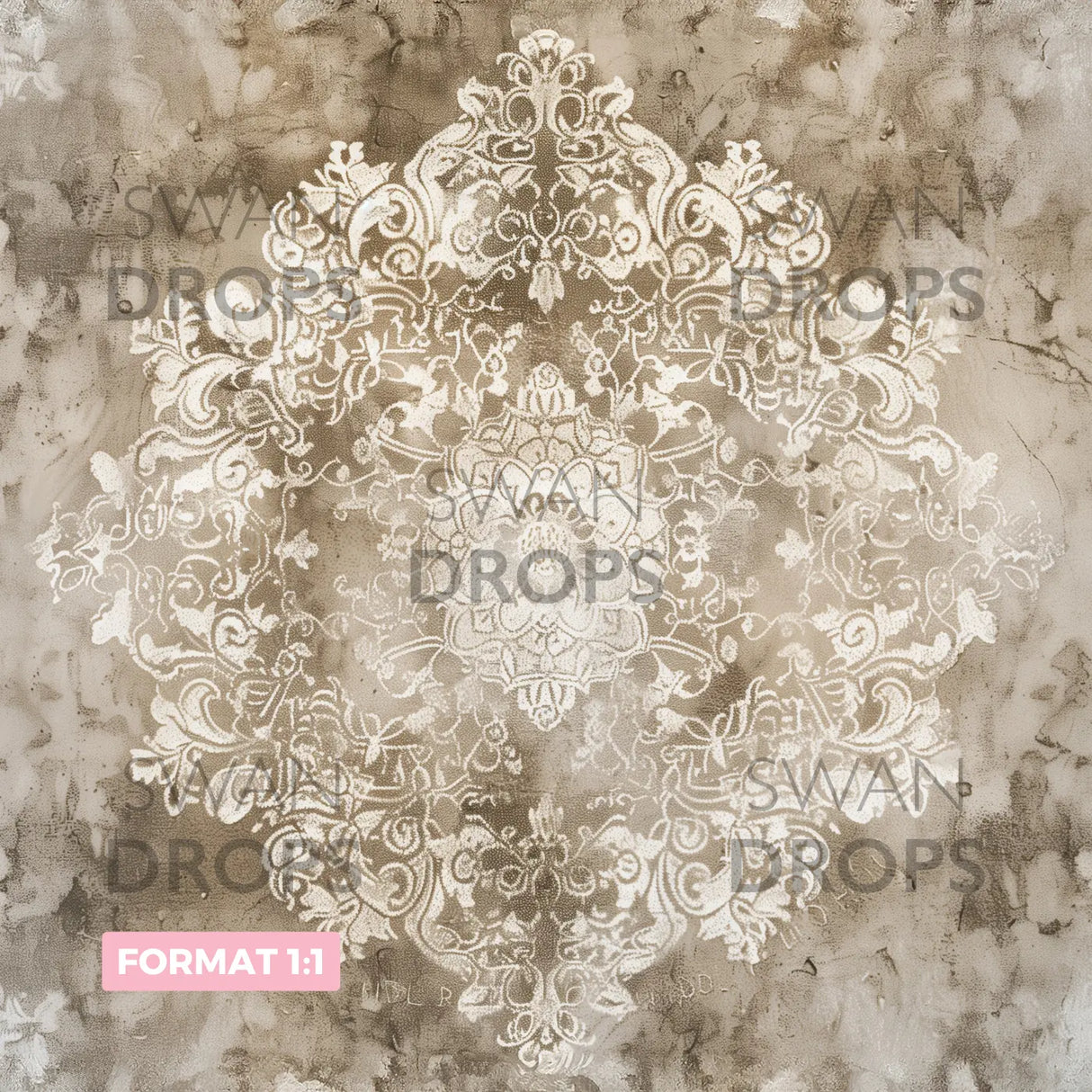 Fond photo Éclat Perse Swan Drops