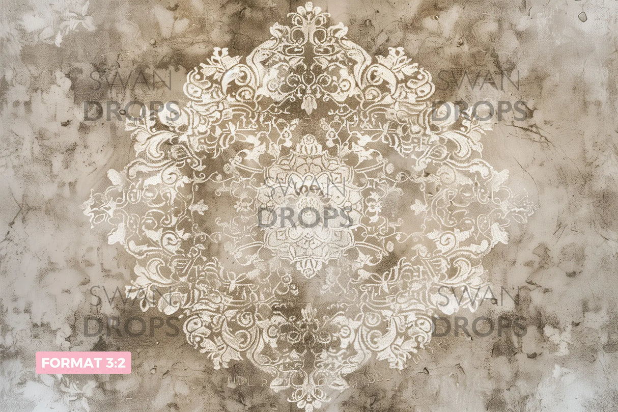 Fond photo Éclat Perse Swan Drops