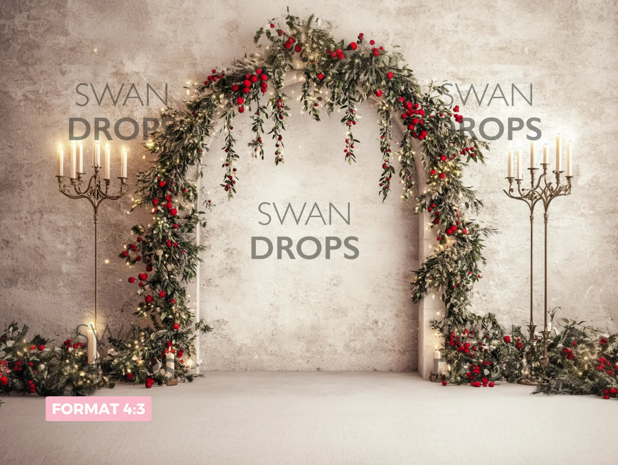 Fond photo Envolée Écarlate Swan Drops