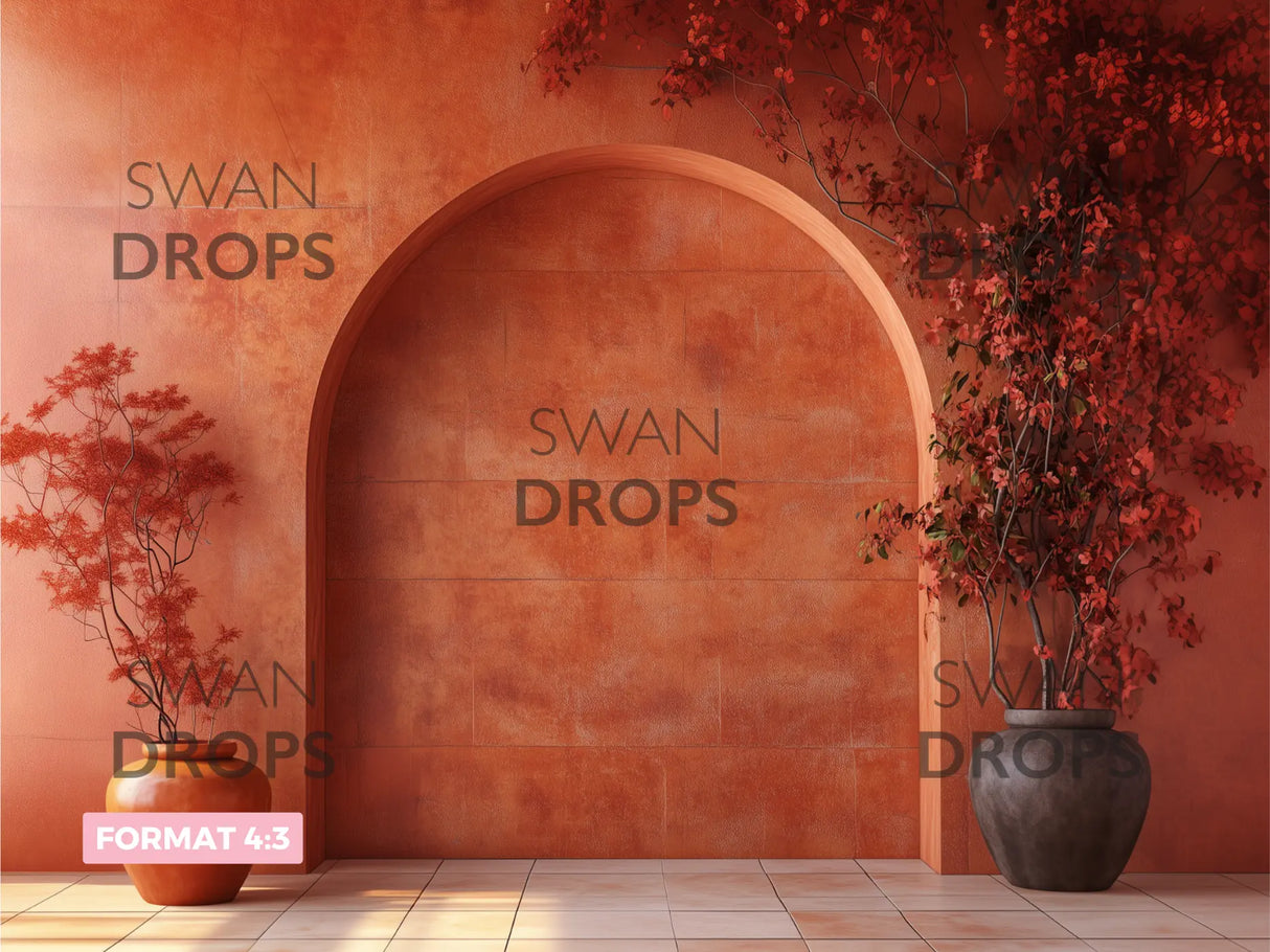 Fond photo Flammes d’Automne Swan Drops