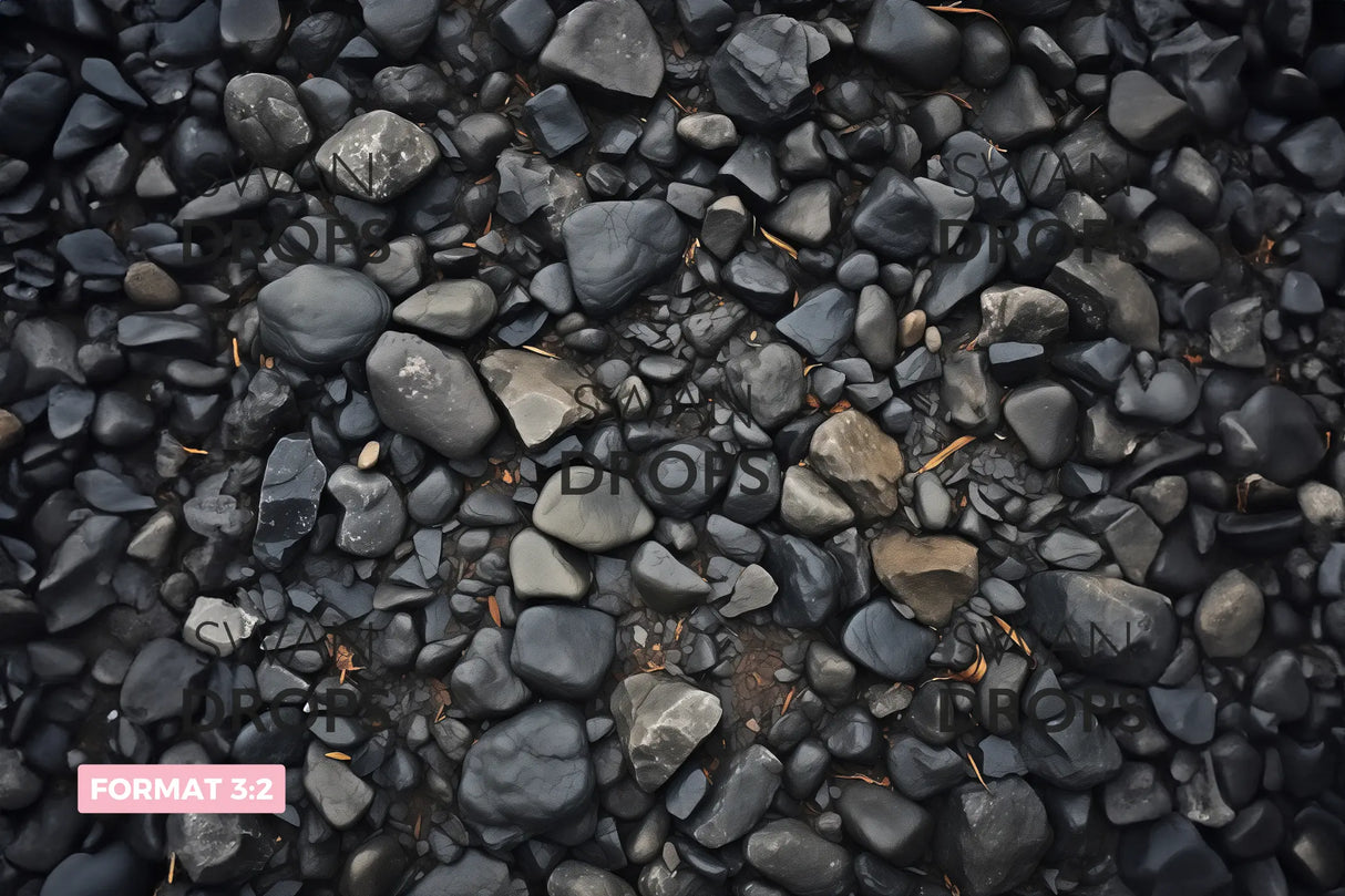 Fond photo Galets Nocturnes Swan Drops