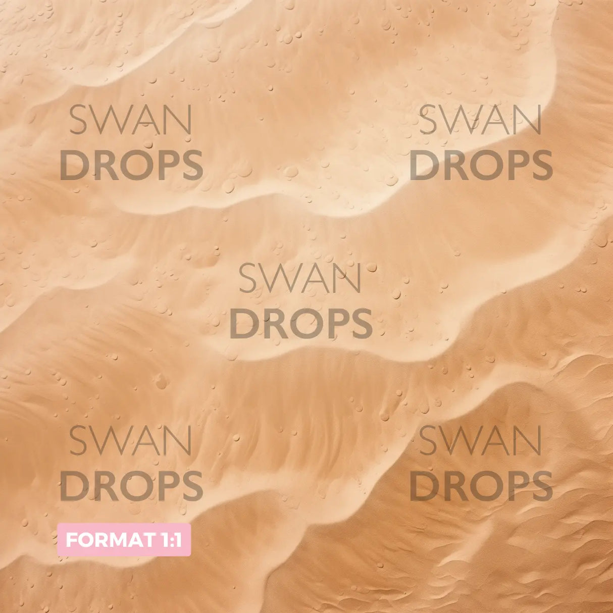 Fond photo Oasis du Désert Swan Drops