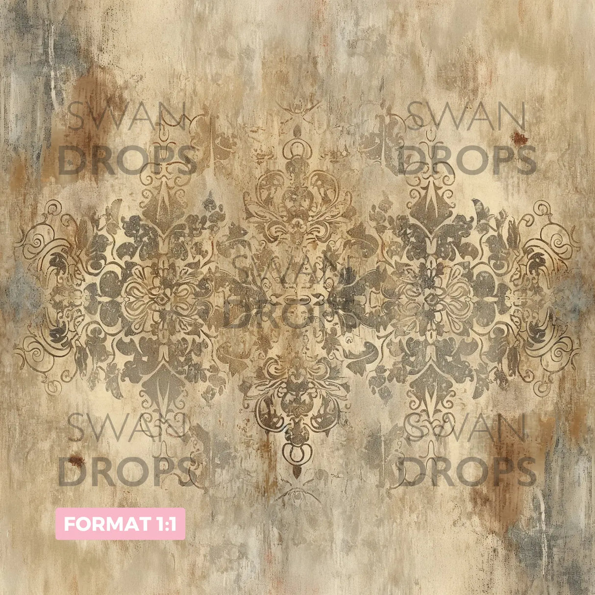 Fond photo Ocre de Yazd Swan Drops