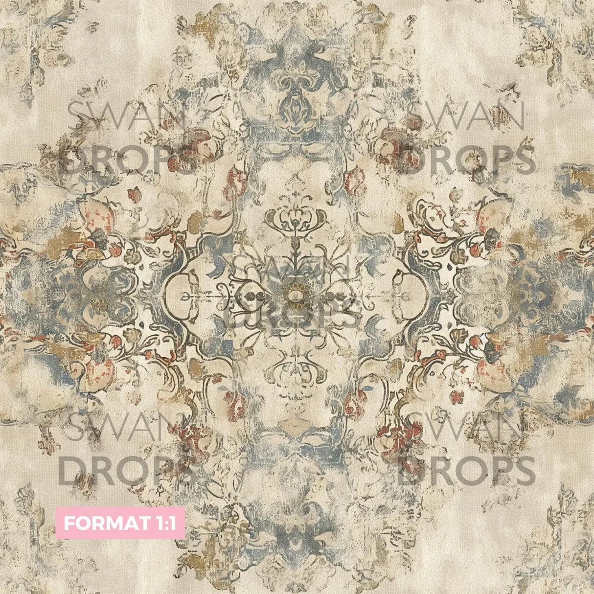 Fond photo Or de Tabriz Swan Drops