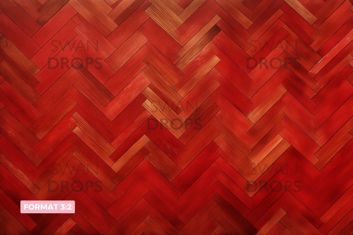 Fond photo Parquet Écarlate Swan Drops