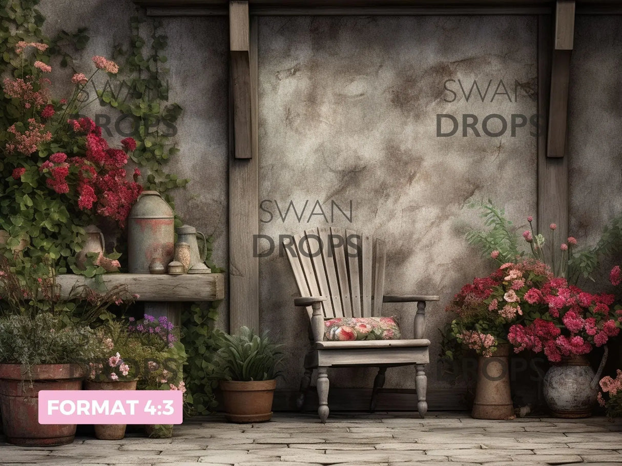 Fond photo Refuge Pastoral Swan Drops