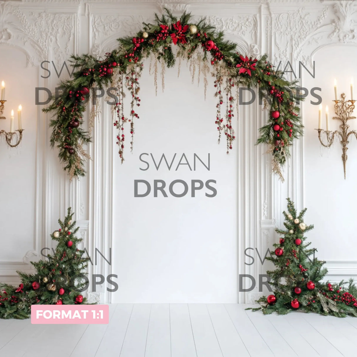 Fond photo Rhapsodie Royale Swan Drops