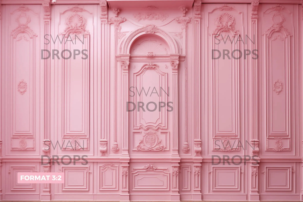 Fond photo Rococo Rose Swan Drops