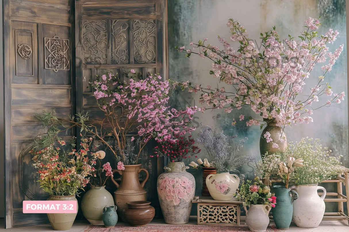 Fond photo Romi Petal Swan Drops