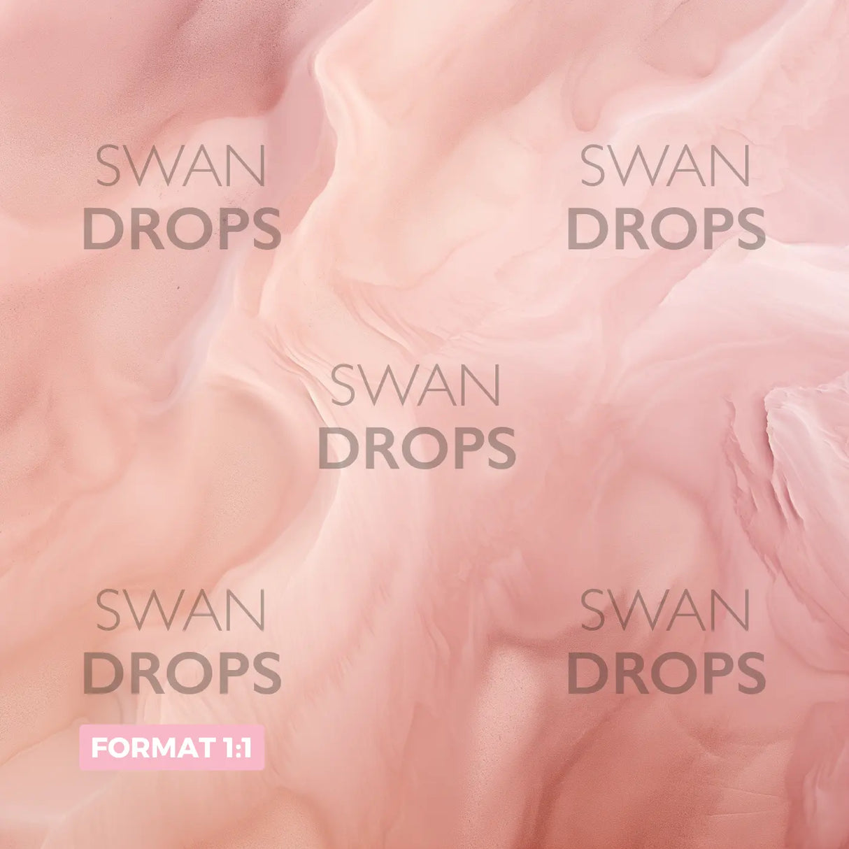 Fond photo Sable Rose Swan Drops