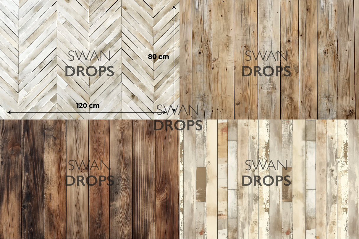 Fond photo Scandinavian Chevron Swan Drops