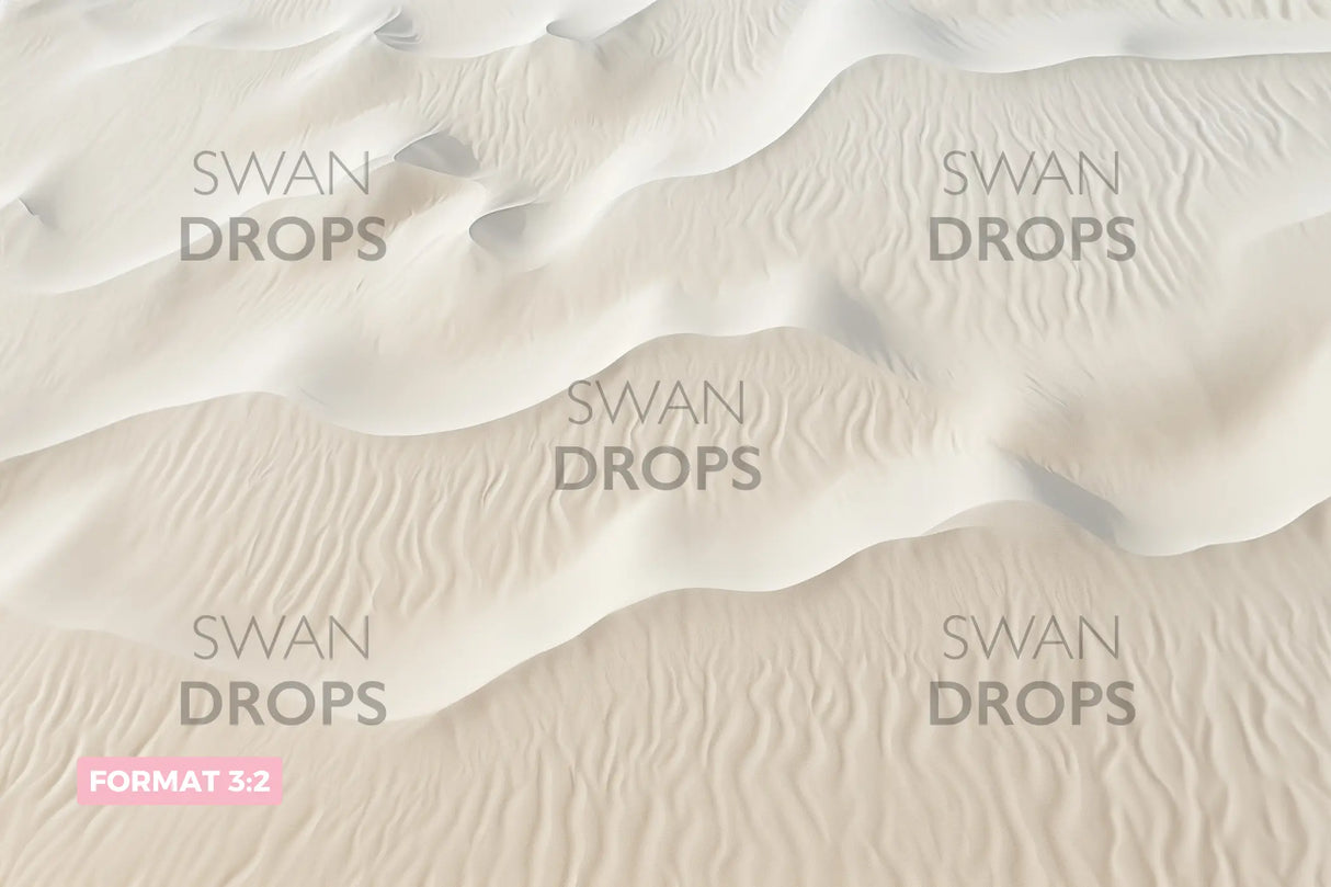 Fond photo Vagues de Sable Swan Drops