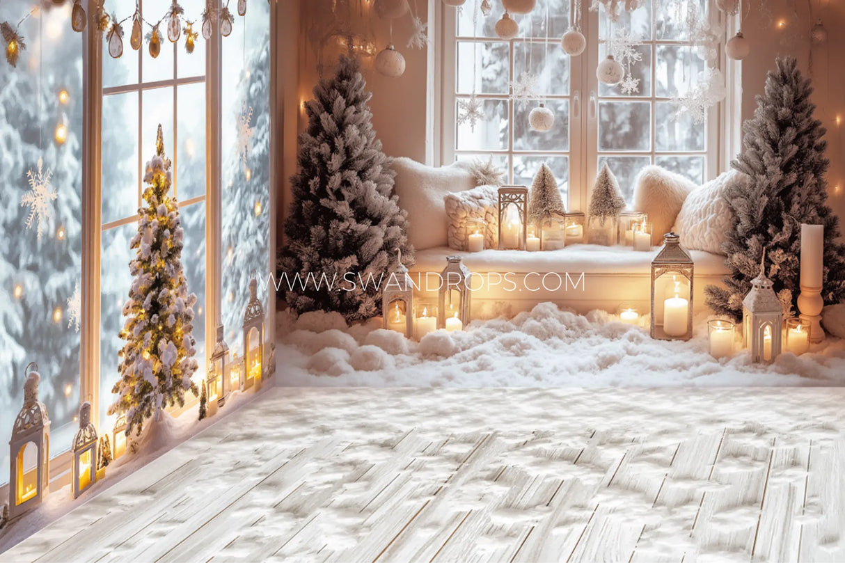 Fond photo Veillée enchantée Swan Drops