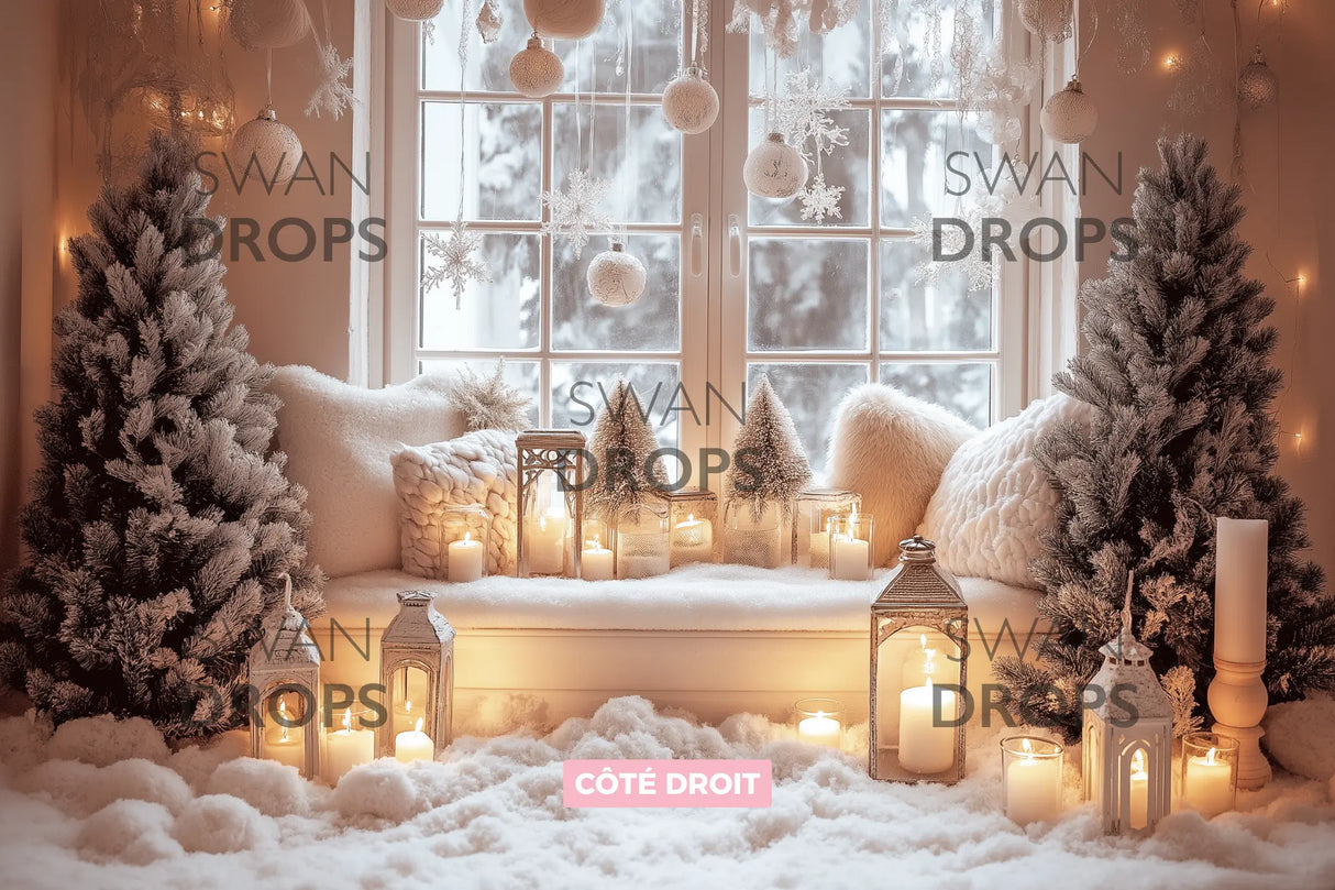 Fond photo Veillée enchantée Swan Drops