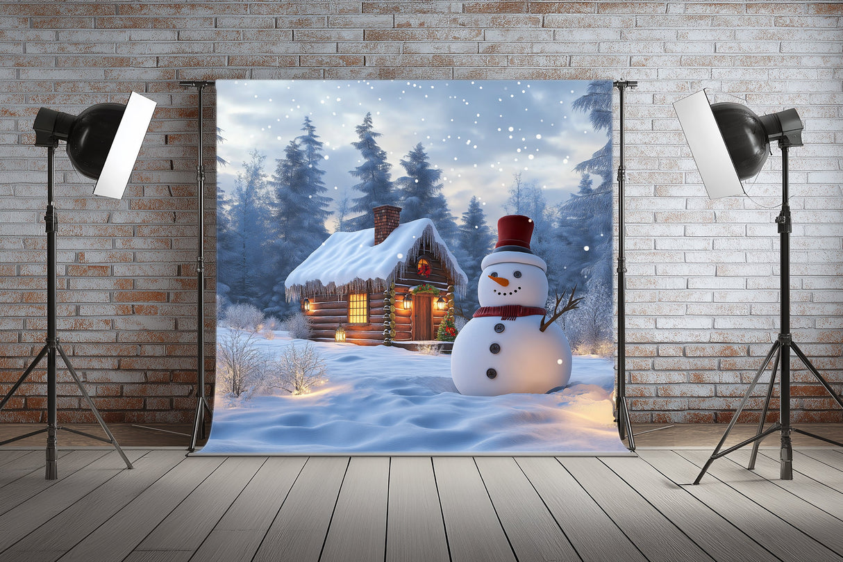 Fond photo Cabane en fĂȘte Swan Drops