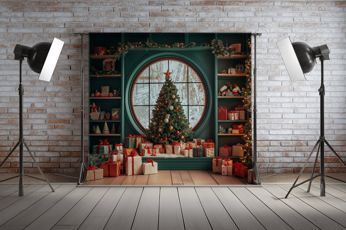 Fond photo Féerie de Noël Swan Drops