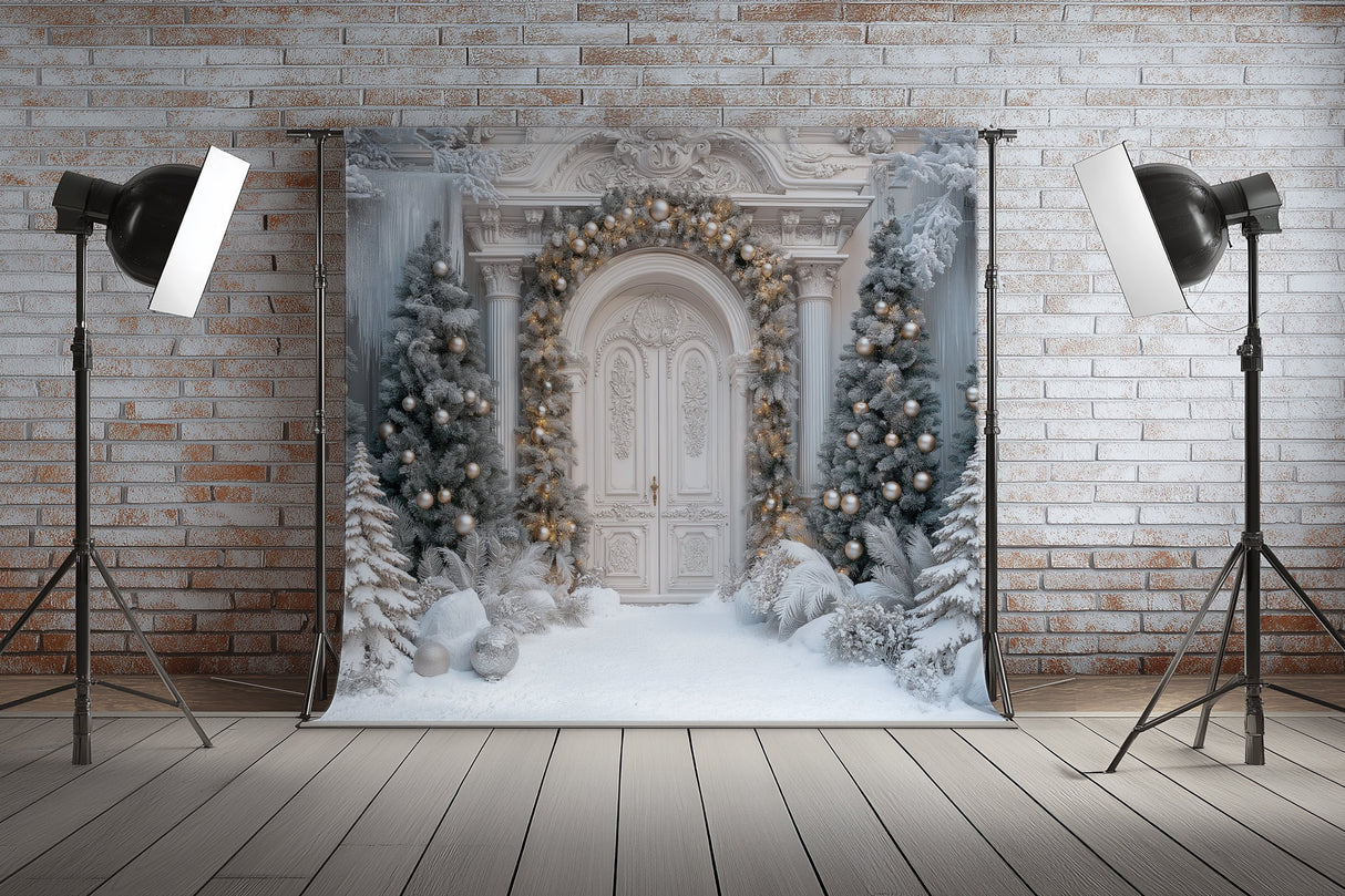 Fond photo Entrée givrée Swan Drops