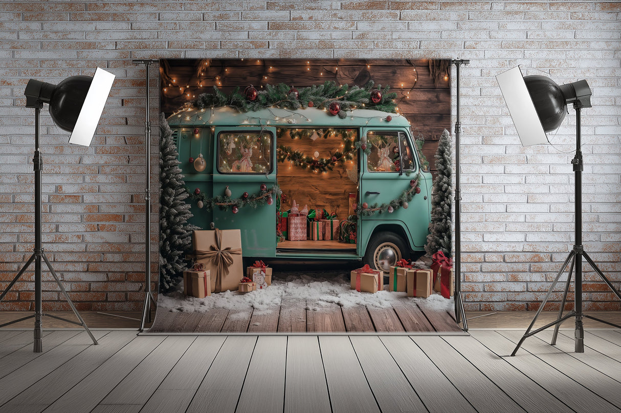 Fond photo Van féerique Swan Drops