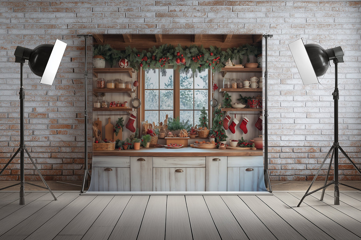 Fond photo Douceurs du chalet Swan Drops