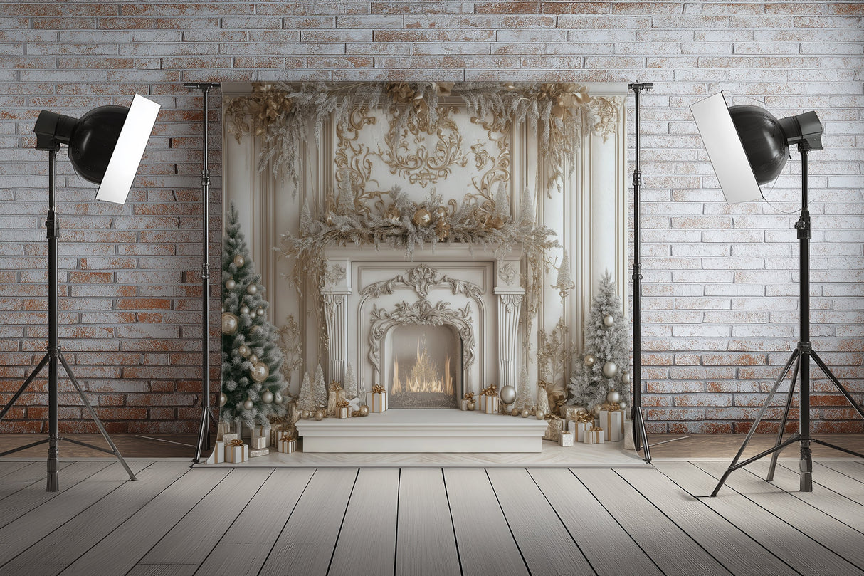 Fond photo Splendide Noël Swan Drops