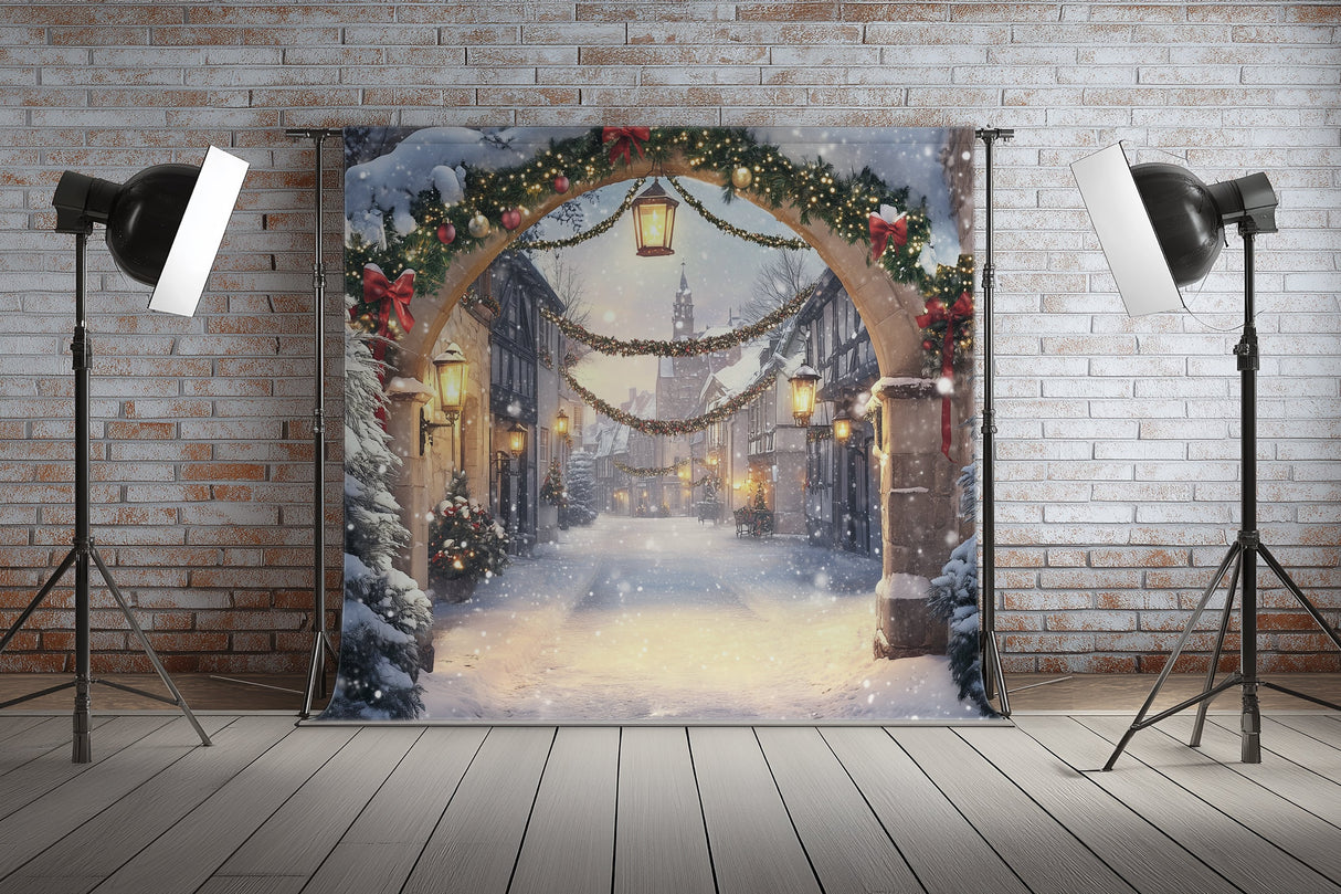 Fond photo Passage féérique Swan Drops