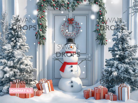 Bonhomme de Neige Festif