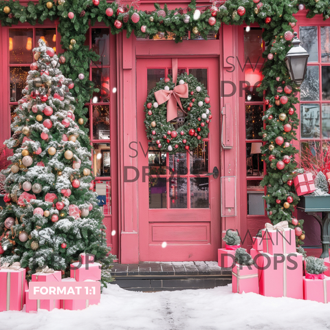 Boutique de Noël Rose