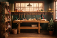 Fond photo Petit train de bois de la collection Noël intérieur traditionnel - chêne mielé, rouge carmin, or vieilli - séance nouveau-né atelier