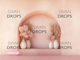 Fond photo Blush Bohème Swan Drops