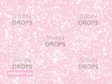 Fond photo Blush Sprinkle Swan Drops