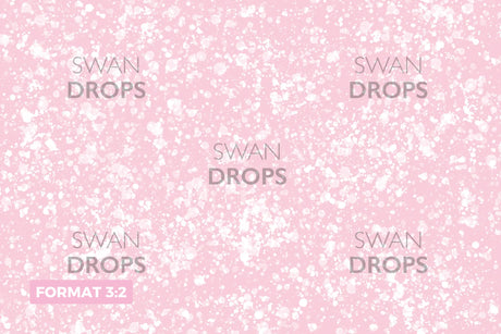 Fond photo Blush Sprinkle Swan Drops