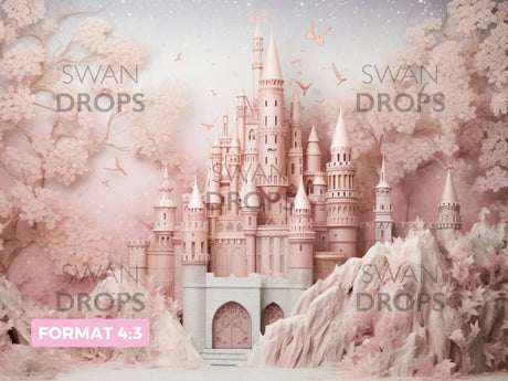 Fond photo Château des Nuages Rosés Swan Drops