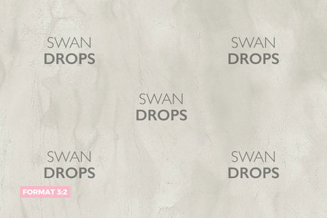 Fond photo Ciment Gris Clair Swan Drops