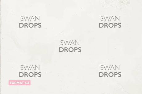 Fond photo Craie Naturelle Swan Drops