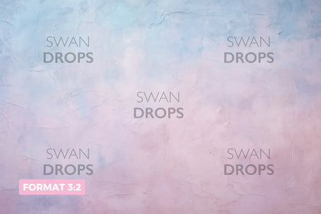 Fond photo Douceur Aquarelle Swan Drops