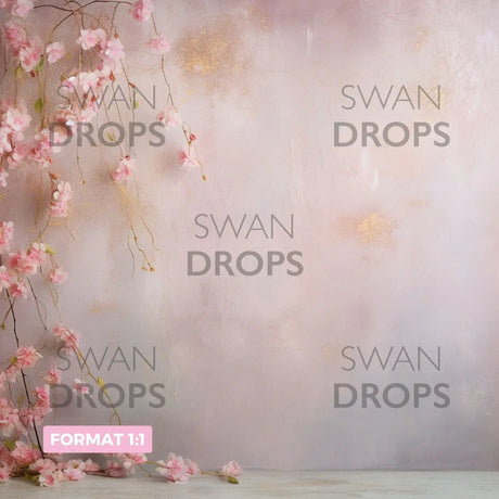 Fond photo Éclat Floral Swan Drops