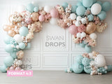 Fond photo Mariage Pastel Swan Drops