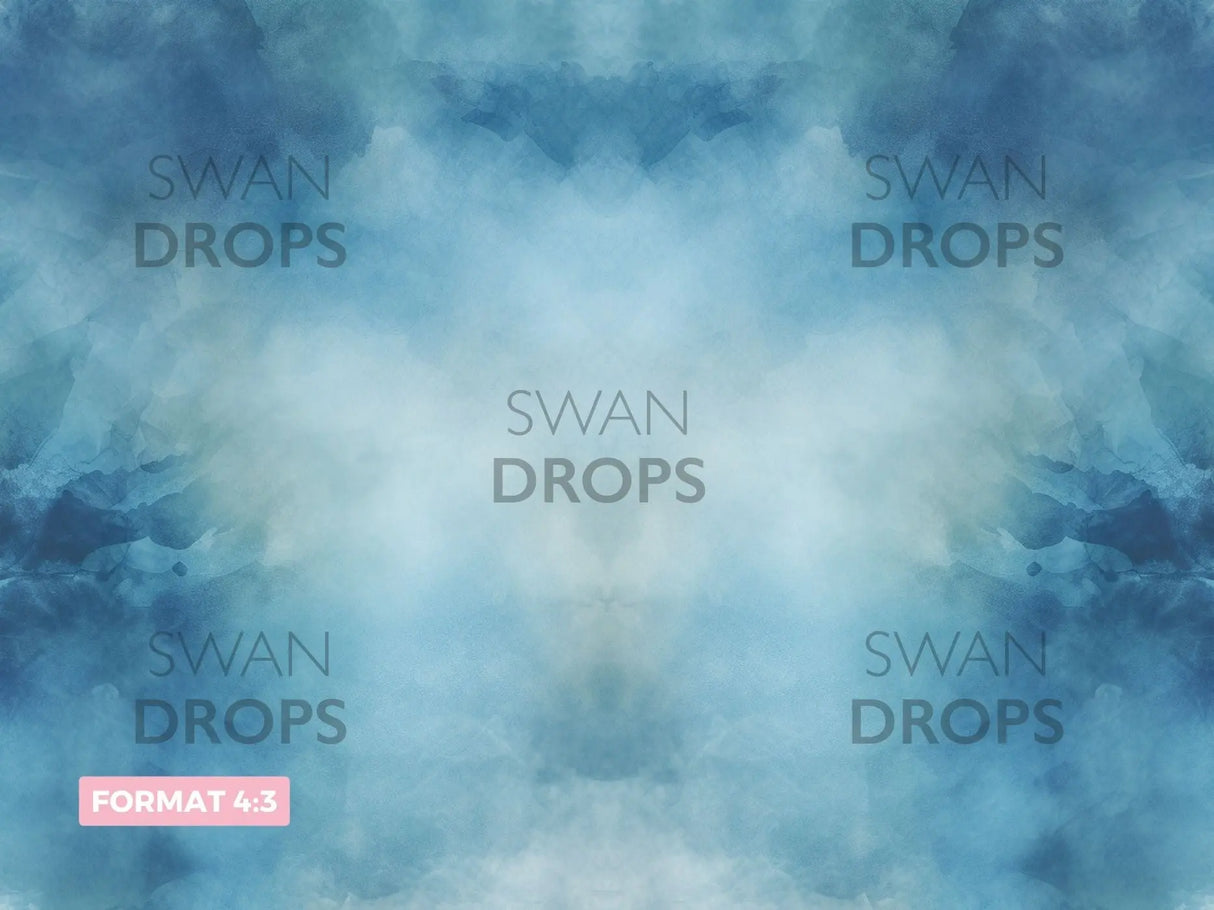 Fond photo Nuances de Bleu Swan Drops