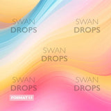 Fond photo Ondes d'Aurore Swan Drops