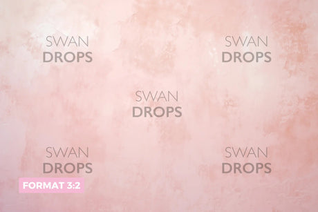 Fond photo Pastel Whisper Swan Drops