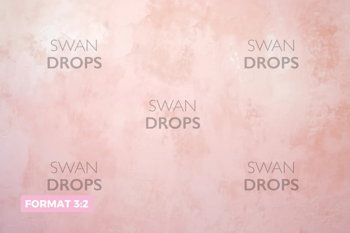 Fond photo Pastel Whisper Swan Drops