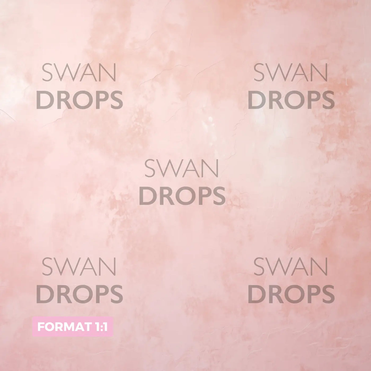 Fond photo Pastel Whisper Swan Drops