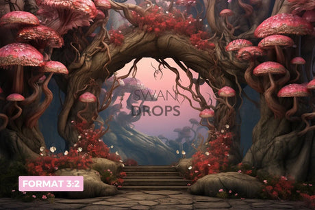 Fond photo Porte des Songes Swan Drops