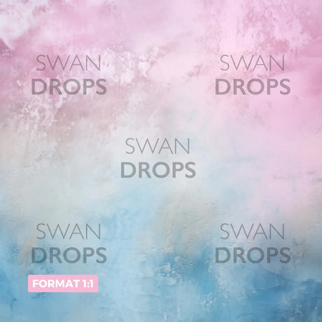 Fond photo Rêve Pastel Swan Drops