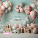 Fond photo Rêveries Pastel Swan Drops