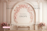 Fond photo Rose Reverie Swan Drops