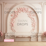 Fond photo Rose Reverie Swan Drops