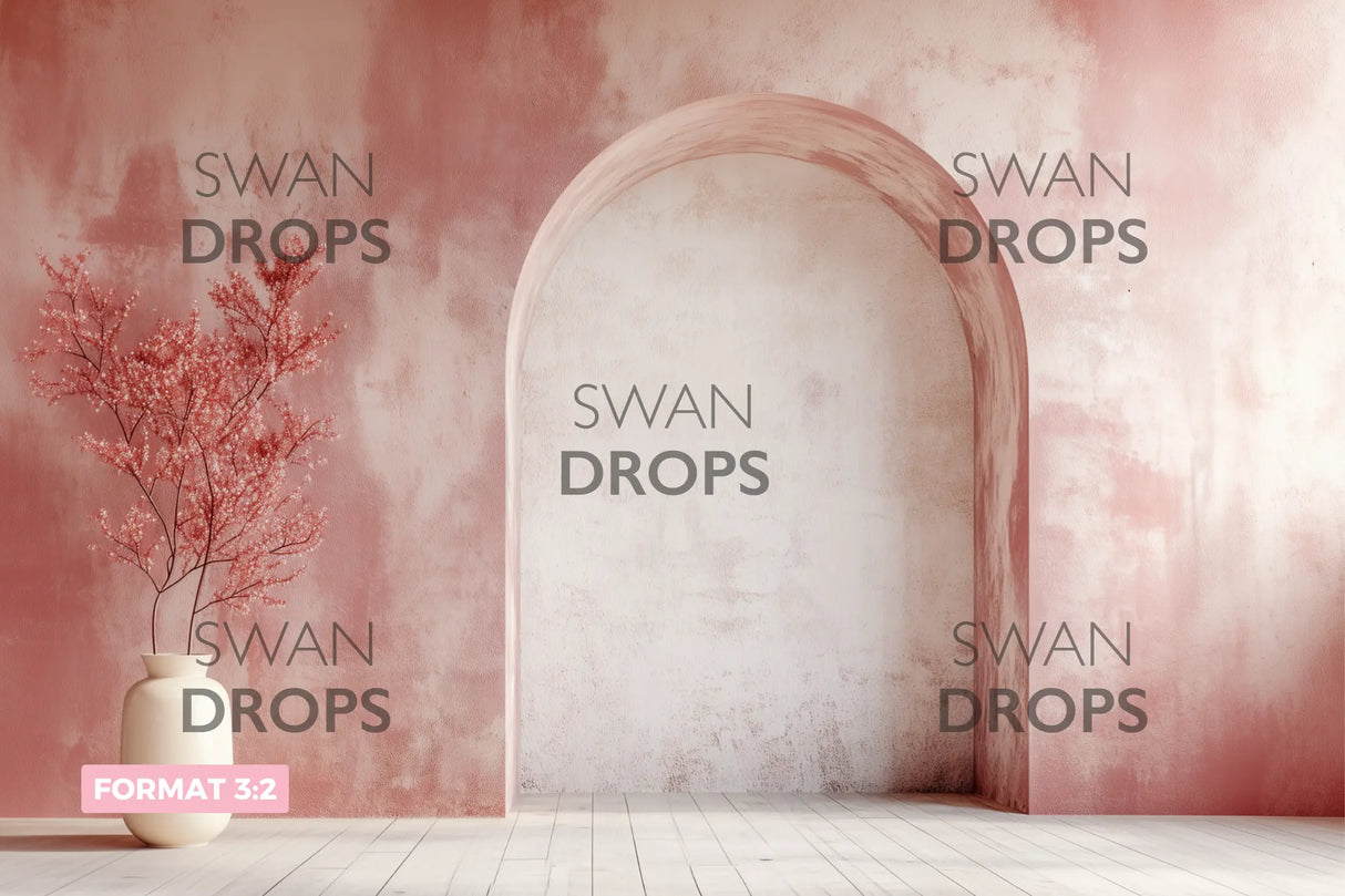 Fond photo Rosée Vintage Swan Drops